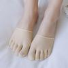 Women's Half-Palm High-Heel Five-Toe Invisible Socks for Sandals