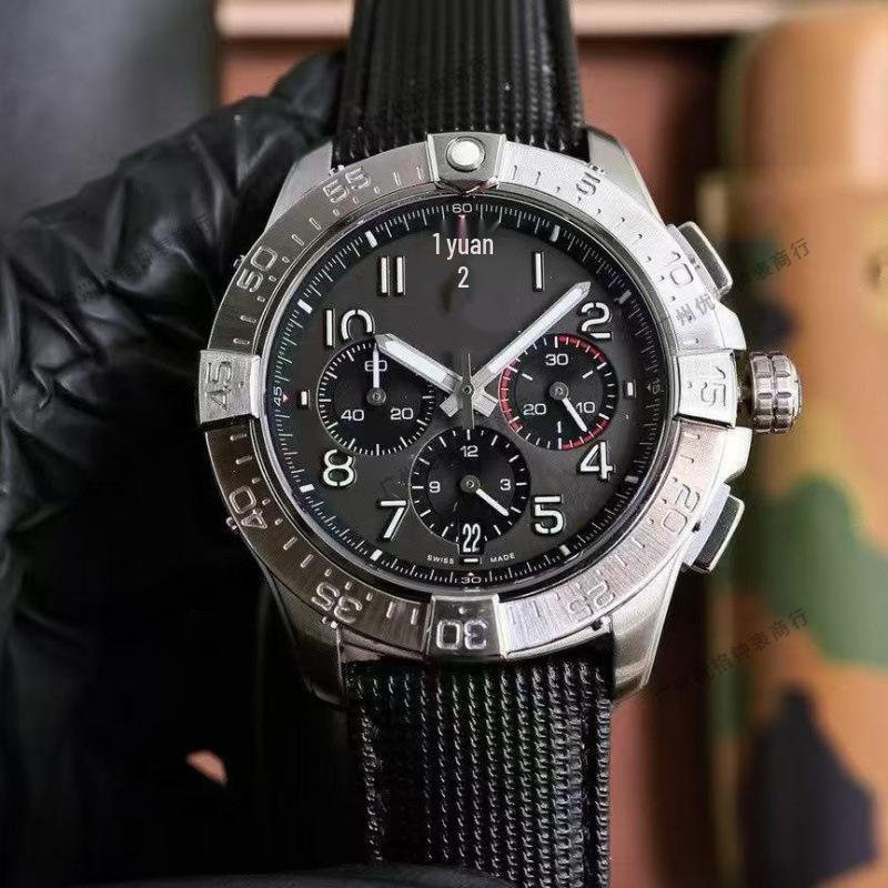 2025 Blackbird Avenger Series Men's Multifunctional 6-Needle Quartz Watch