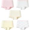 Balabala Girls' Cotton Underwear 5-Pack