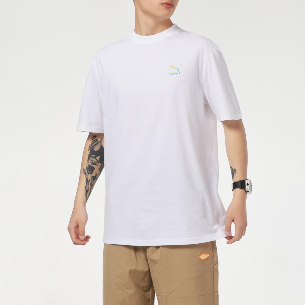PUMA Classic Logo Tee 'White' Men's 534095-52