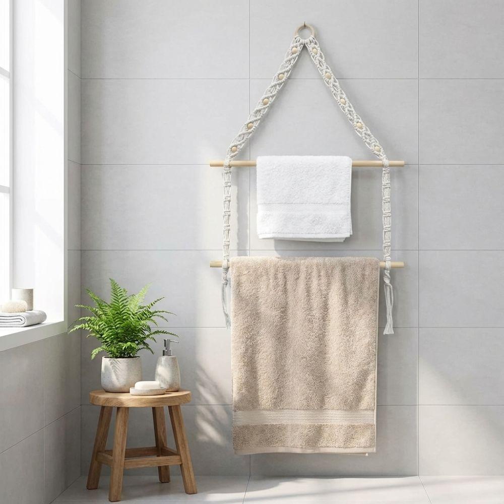 Wall Hanging Tissue Paper Racks Hand-woven Toilet Paper Holder Storage Shelf Napkin Hanger  Kitchen