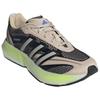 adidas LIGHTBLAZE Abrasion Resistant Low Top Running Shoes Men's Black Brown Sneakers JS2065