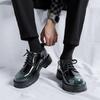 New Modelbritish Style Small Leather Shoes Men'S Autumn And Winter New Japanese Uniform Retro College Shoes 65225-R