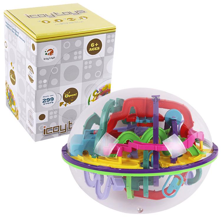 3D Magic Maze Ball: 299-Level Puzzle Challenge Toy