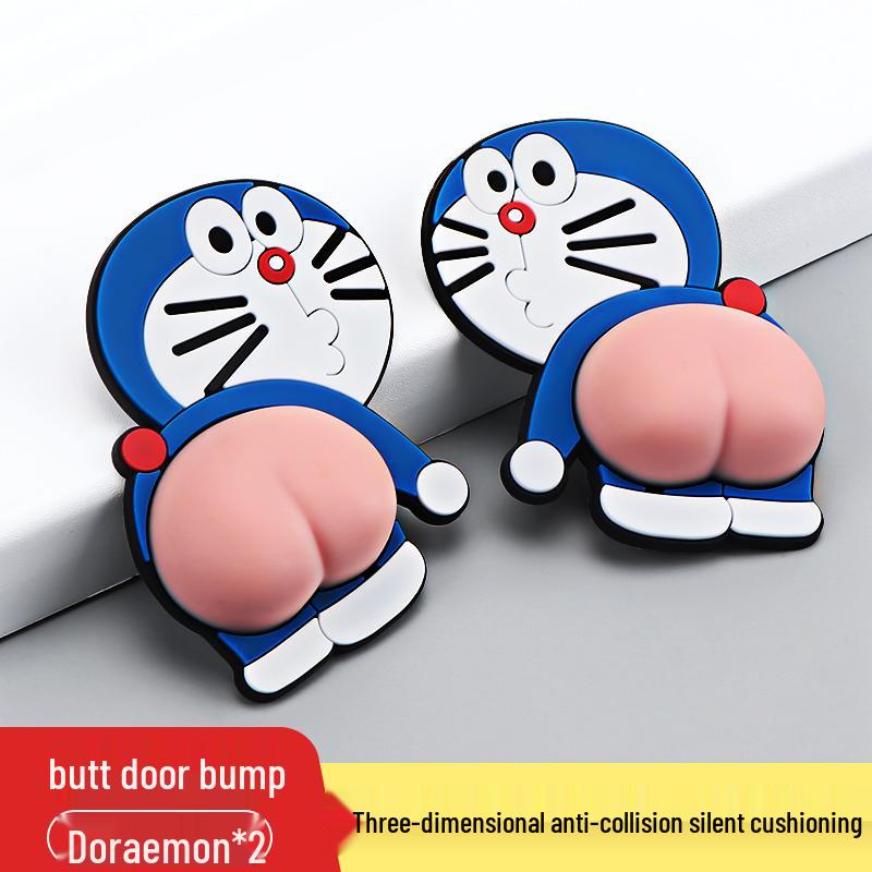 Silicone Door Handle Anti-Collision Buffer Pad for Wall and Glass Protection