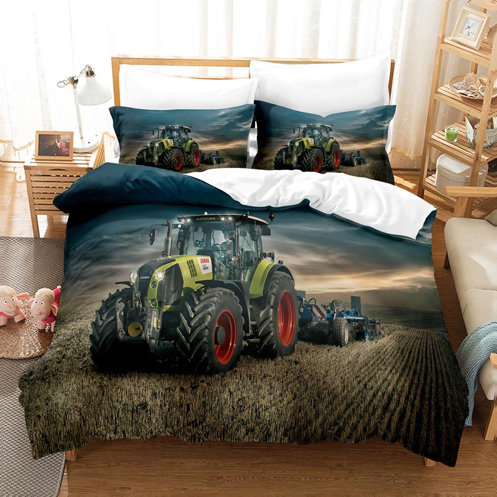 Fashion Technology Printing, 3D Digital Printing, Bedding, Duvet Covers, Pillowcases, Three-piece Sets