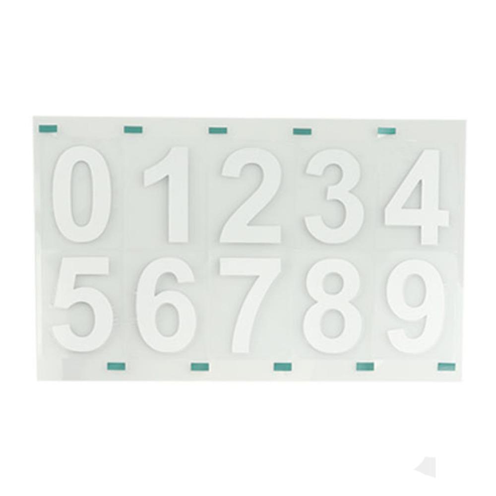 5Pcs High Temperature Waterproof Invisible Digital Sticker  for Vehicles/Car/SUV
