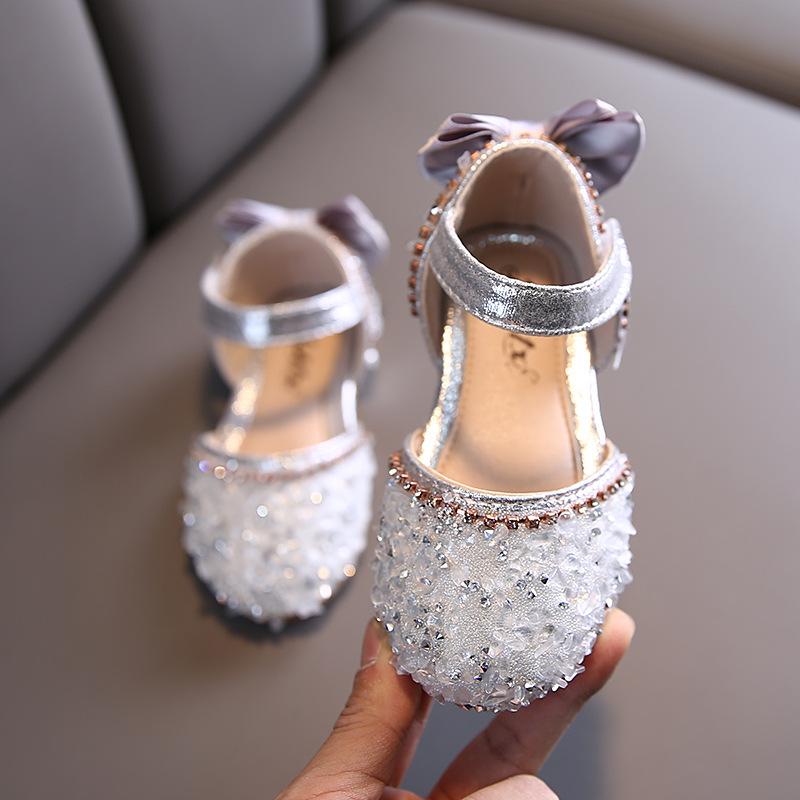 

Детские сокровища для девочек Детние туфли принцессы для девочек Летние новинки лета Мягкая подошва Маленькая девочка в иностранном стиле Хрустальные сандалии unk 25 yards inner length 16cm unk