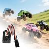 RC Drift & On-Road Car 2-Axis Gyro Stabilizer Module 4.8-6V Compact Gyroscope with Compatible with FUTABA/JR/Sanwa Controllers