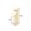 Creative combination jewelry display stand - metal, off-white suede jewelry rack for rings and necklaces