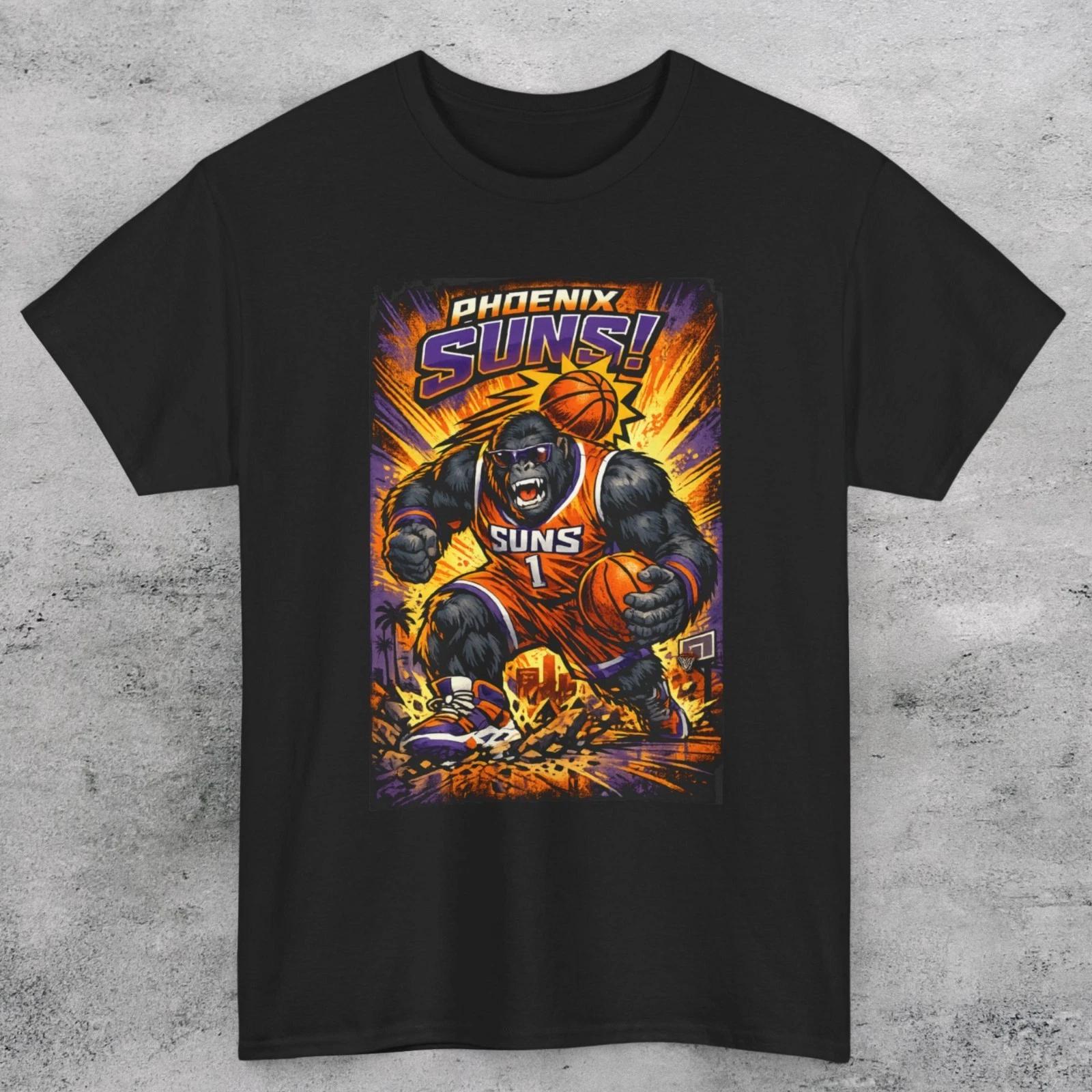 PHOENIX SUNS GORILLA Art Unisex T SHIRT XXXL