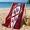 Cagliari Football Club Crest Beach Towel Microfiber Beach Towel, Lightweight and Quick-Dry, for Summer Travel, Swimming Pool Fan Birthday Gift