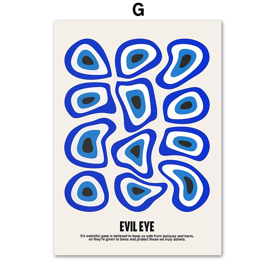 מאטיס אנדי וורהול פרפר בוטני ציור קנבס כחול באוהאוס אמנות קיר פוסטרים והדפסים לעיצוב סלון תמונות