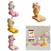 Cartoon Kittens Figurines Resin Crafts Animals Miniatures Animals Phone Holder  Desk Accessories
