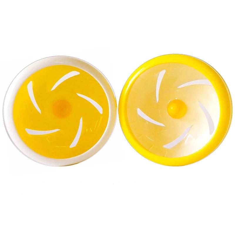 

Колесо для хомяка, бесшумное колесо для упражнений для маленьких домашних животных, пластиковый беговой диск, игрушка для клетки для хомяка, спортивное колесо для маленьких домашних животных, аксессуары для домашних животных 11cm жёлтый