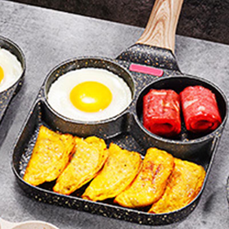 Maifan Stone Non-stick Multi-Hole Breakfast Frying Pan
