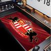 Sunderland Football Pattern Mouse Pad Non?Slip Rubber Base Gaming Mousepad For Desk Office Home