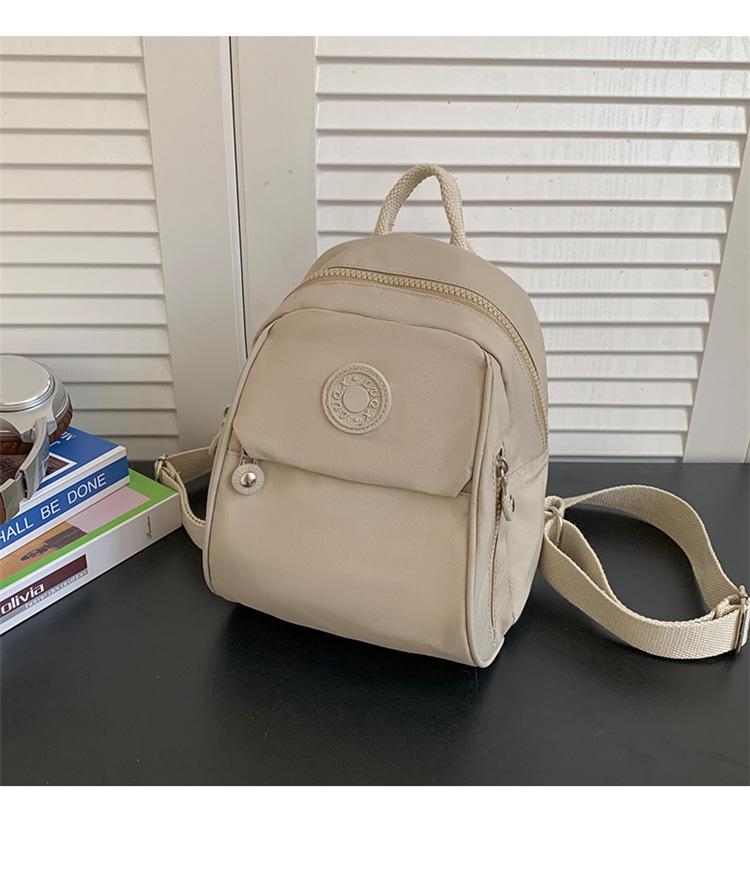 2025 Spring New Japanese Niche Bag Women's Versatile Commute To Work and Class Backpack Fashion Travel Backpack