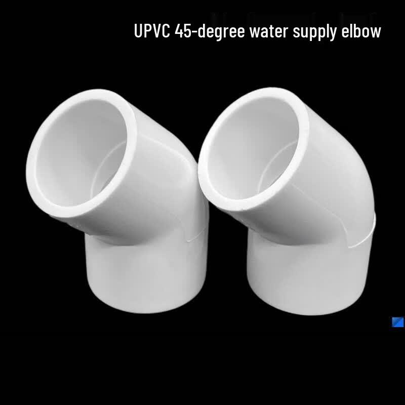UPVC 45-Degree Water Pipe Elbow Connector