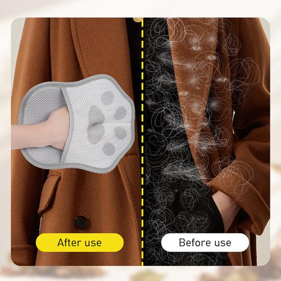 Pet Hair Removal Glove for Cats And Dogs Reusable Washable Pet Grooming Glove Electrostatic Lint Remover Glove for Furniture Sofa Bed Sheets Carpets