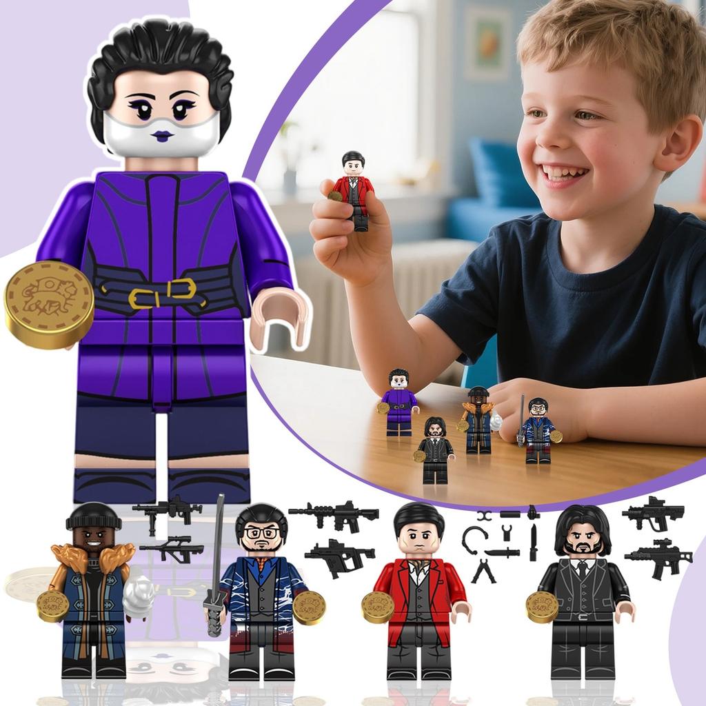 Cute Funny Building Toys Ornaments Children's Gifts