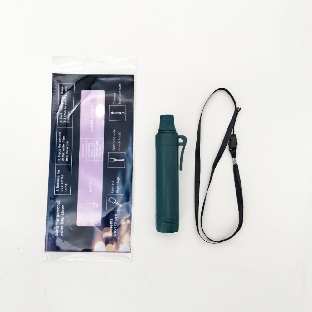 Straw Purification Water Filter Purifier Drinking Water Filtering Straw Mountain Climbing