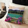 New Zealand Pools Lake Cushion Cover Pillow Cover Decor Pillowcase Printed Cushion Case For Couch