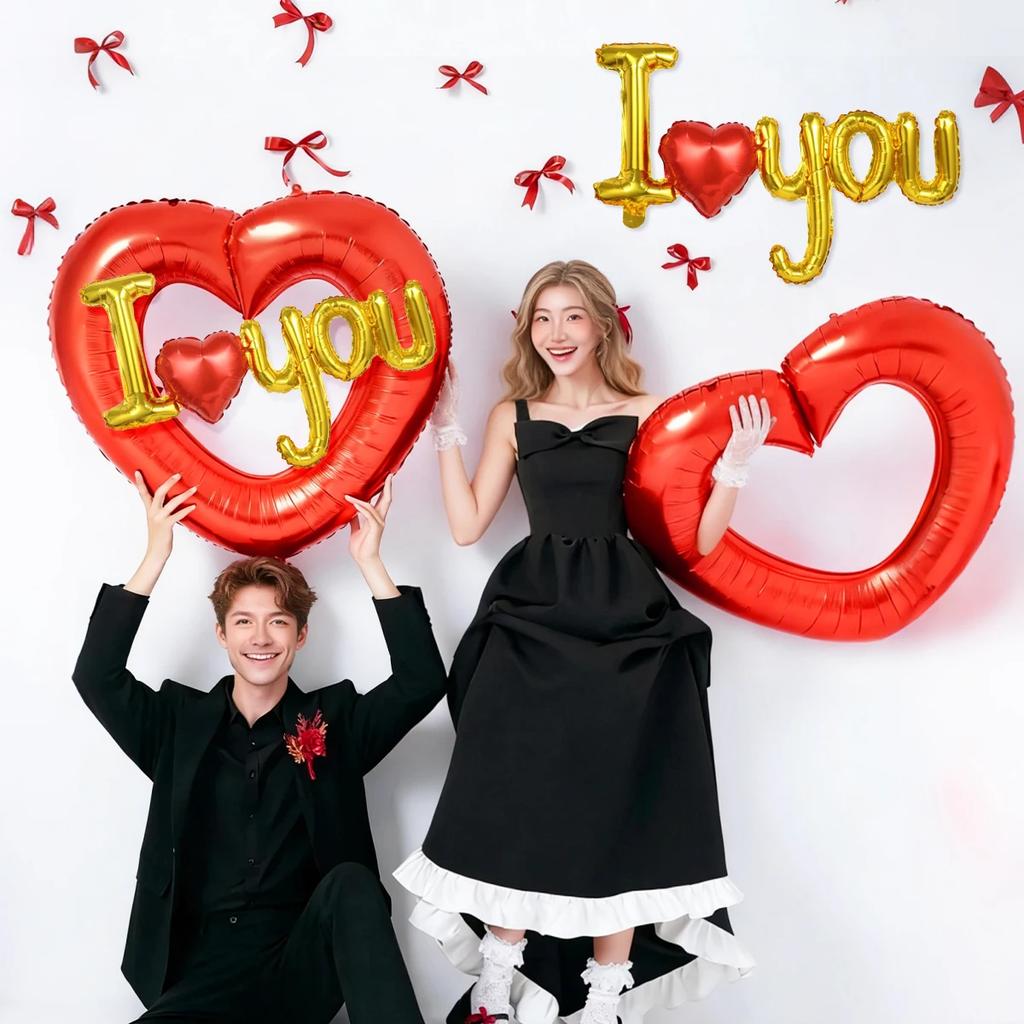Love Balloon Wedding Theme Loveyou Balloon Set, used for weddings, anniversaries, bridal showers, bachelor parties