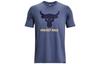 T Shirts Men's Blue Crew Neck Moderate Straight Fit 1380520-480