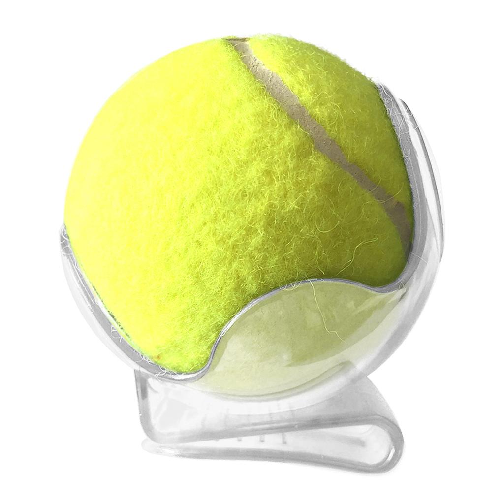 1Pcs Transparent Tennis Ball Clip Plastic Tennis Training Ball Holder