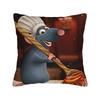 Pillow Cover Ratatouilles Graphic Cushion Cover  Cute Funny Pillow Case For Sofa Car Home Decor Pillowcases