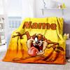 Warner Bros. Movies (27) Customize Your Name Blanket Cozy Customizable Blanket Soft Warm Cozy Throw For Livingroom Bedding Picnics Office Chair