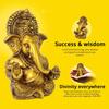 Lord Ganesh Idol for Car Dashboard Home Decor Living Room Pooja Room Office Desk Table Wall Statue Showpiece Decoration Items Gifting