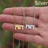Taylor Digital Swift Signature Stainless Steel Necklace Pendant Letter Fashion