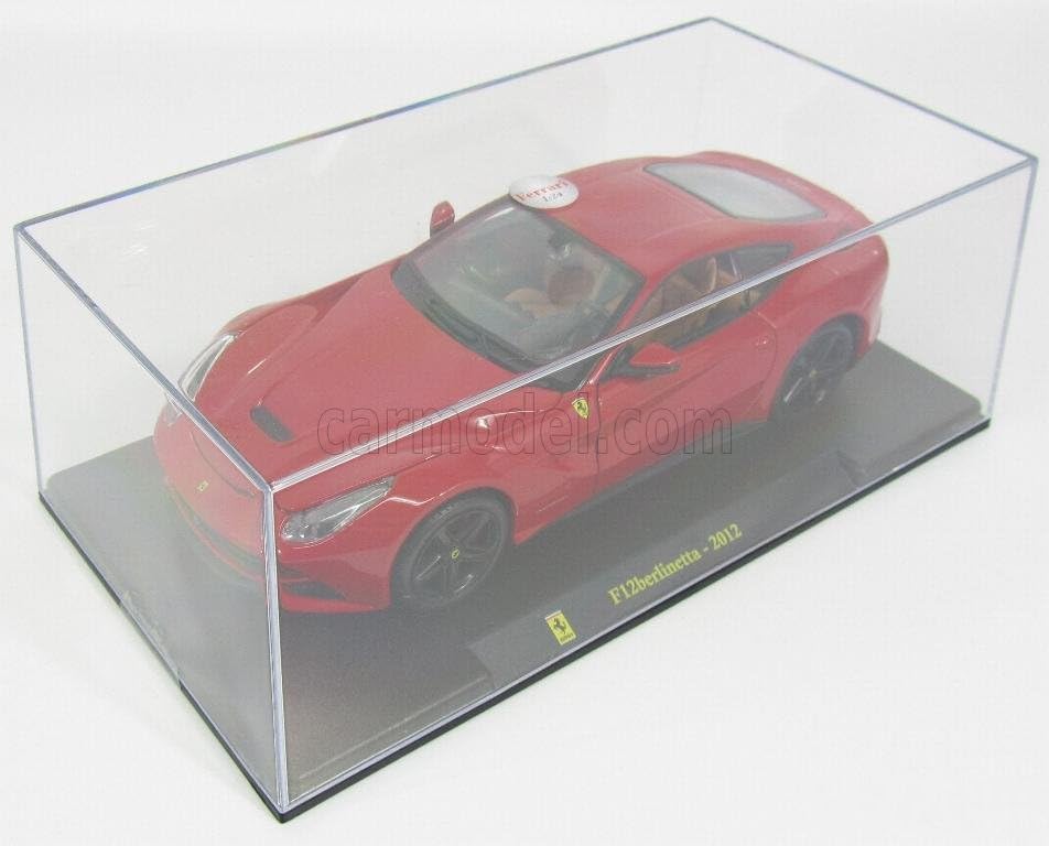 Ferrari Berlinetta F12 Scale Diecast Model BERLINETTA 2012 with Case 1/24 Car, (red)