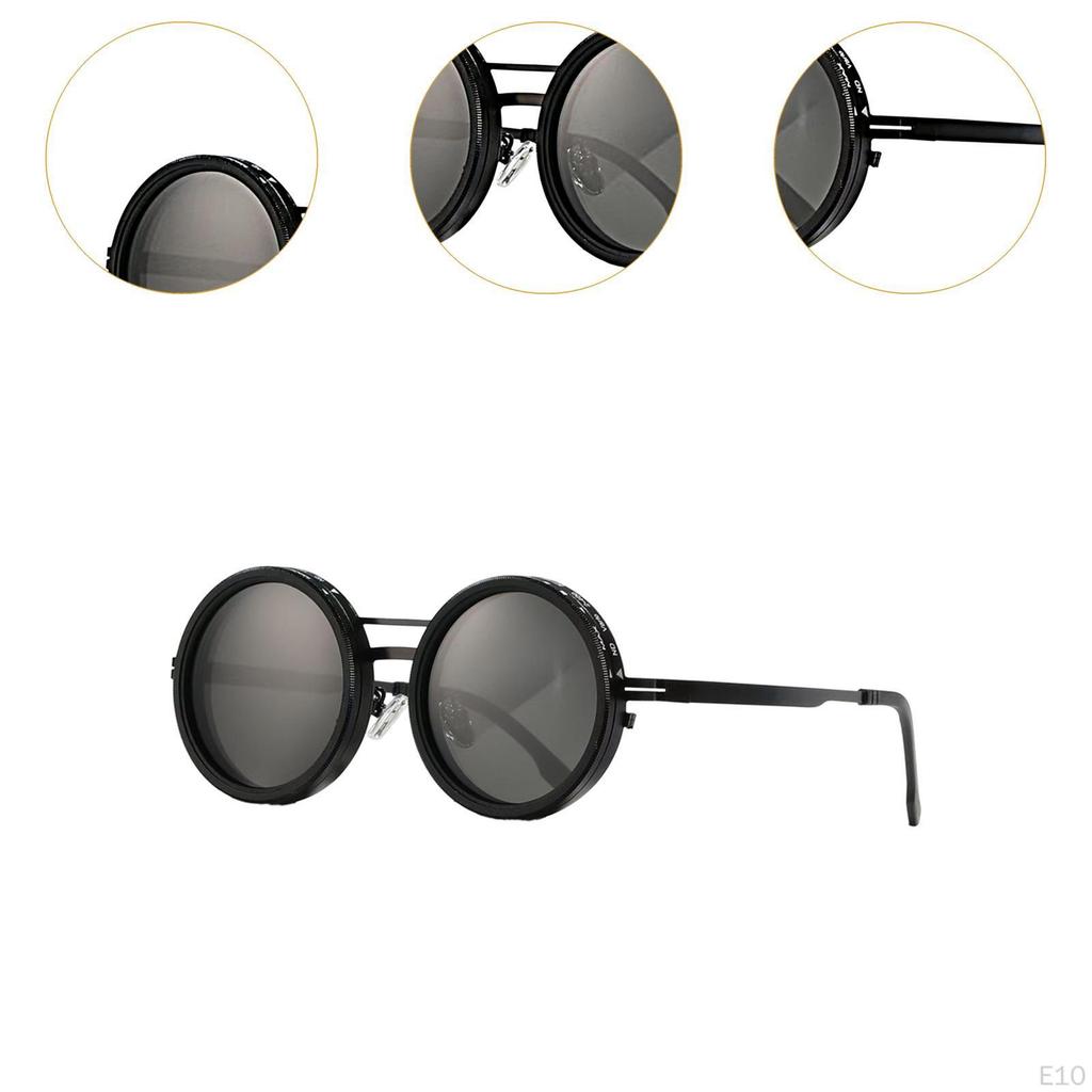 Adjustable Polarized Sunglasses Sun Protection for Camping Women Men Fishing Style A