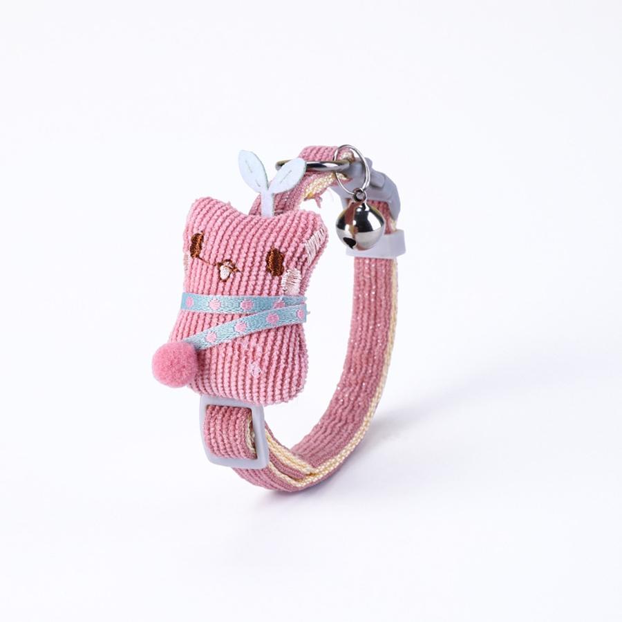 1PC Pet Collar Cute Cartoon Tree Man Bell Collar Cat Necklace