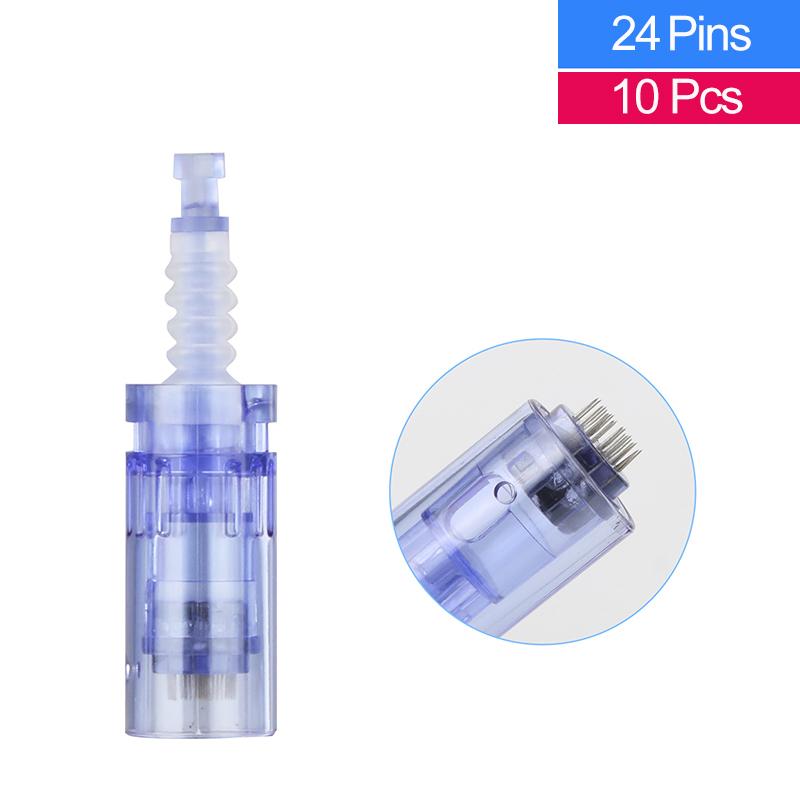 

Комплект сменных игольчатых картриджей с байонетным портом Derma Pen, электрическая микроигла, сменные одноразовые иглы для Dr.pen A6 10-Pack