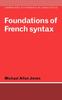 Libro Foundations of French Syntax