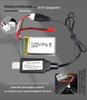 7.4V 700mAh Lithium Battery for X600/X601H RC Airplane/Boat (Model 653048)