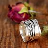 He Cheng Retro Rose Anxiety Relief Ring - TikTok Hot Style