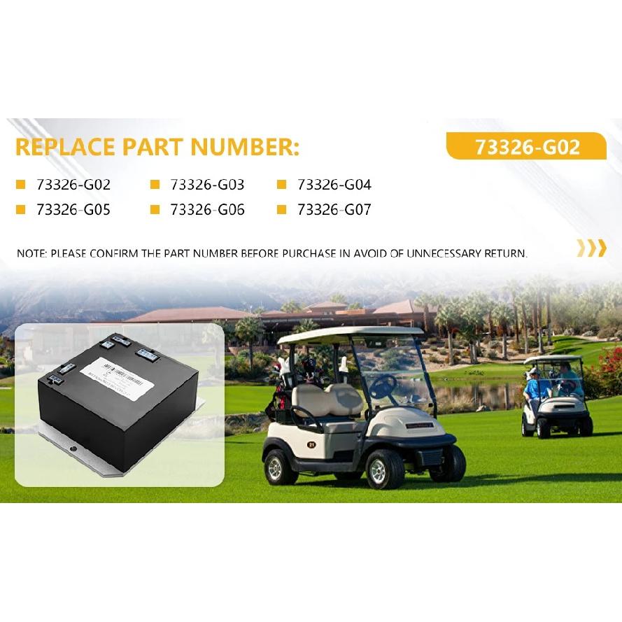 73326-G02 36V 350A Motor Controller for (2000-2009) EZGO TXT Golf Carts, Replaces 73326G04 73326G05 73326G06 73326G07 73326G08
