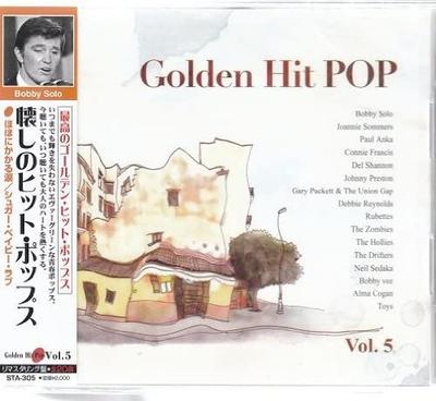 CD VARIOUS - Golden Hit Pops 5 Remastering Editi STA305 South Kore ObiPop Used