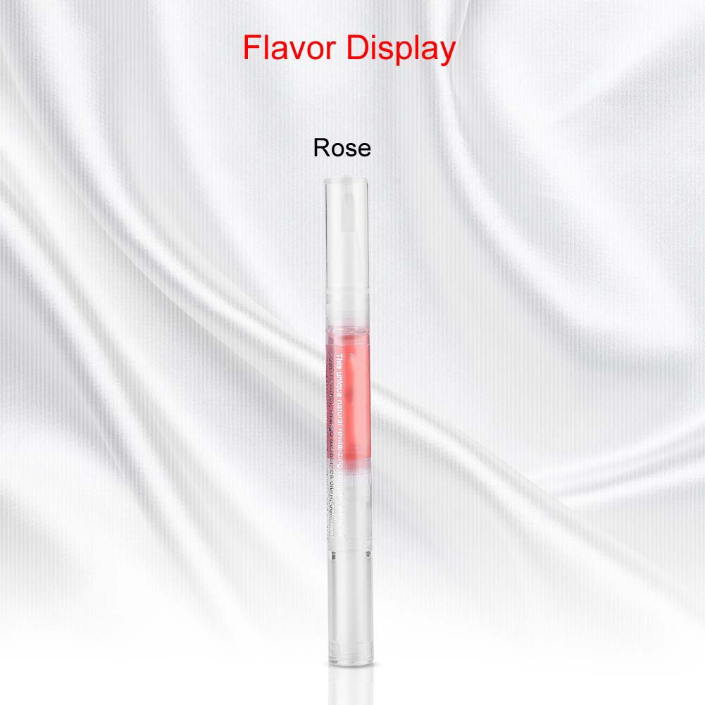 Cuticle Revitalizer Nutrition Oil Nail Art Treatment Barb Soften Pen Manicure Tool Rose