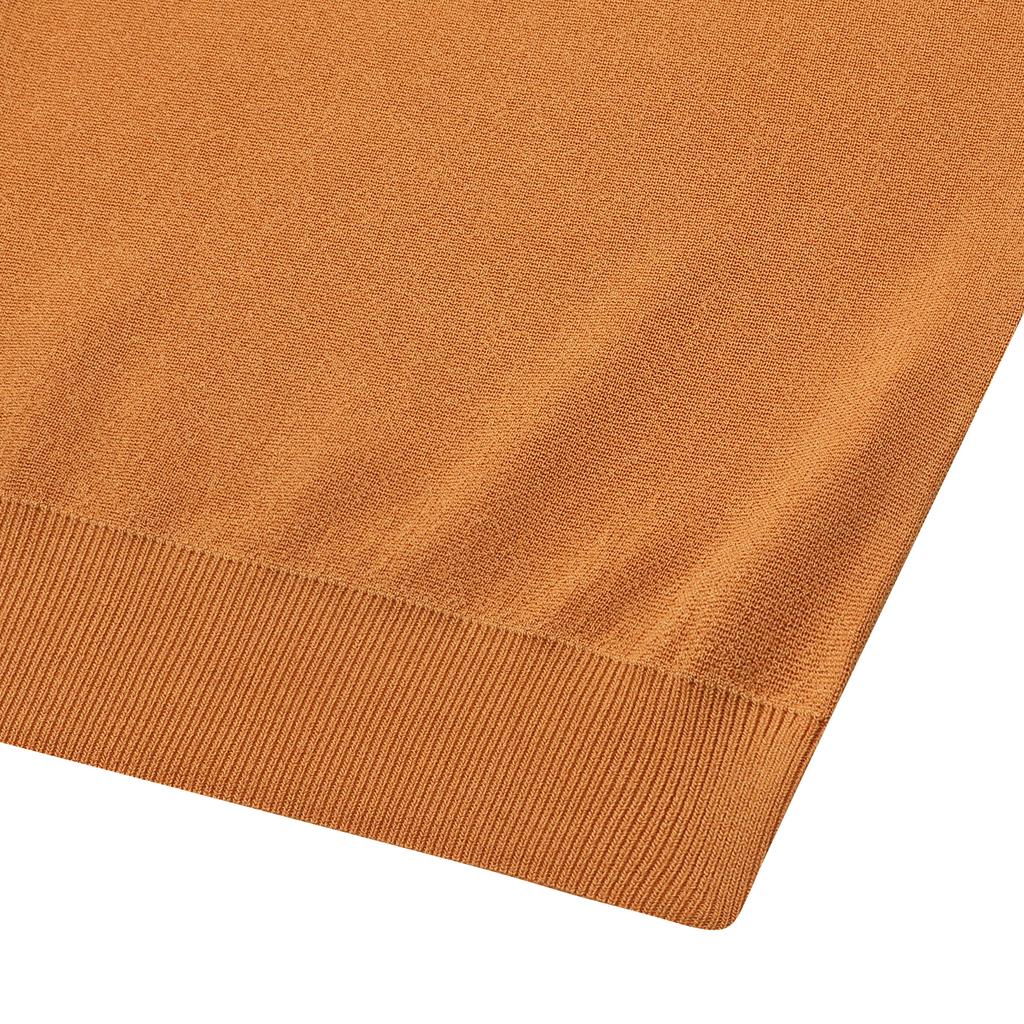 LEDEPT Summer Cool Knit Pullover [Orange]
