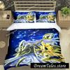 Мультяшный Набор Пододеяльников Saint Seiya Admire HD Чехол на Одеяло для Детских Постельных Принадлежностей Постельное Белье Декор Спальни Домашний Текстильextile7