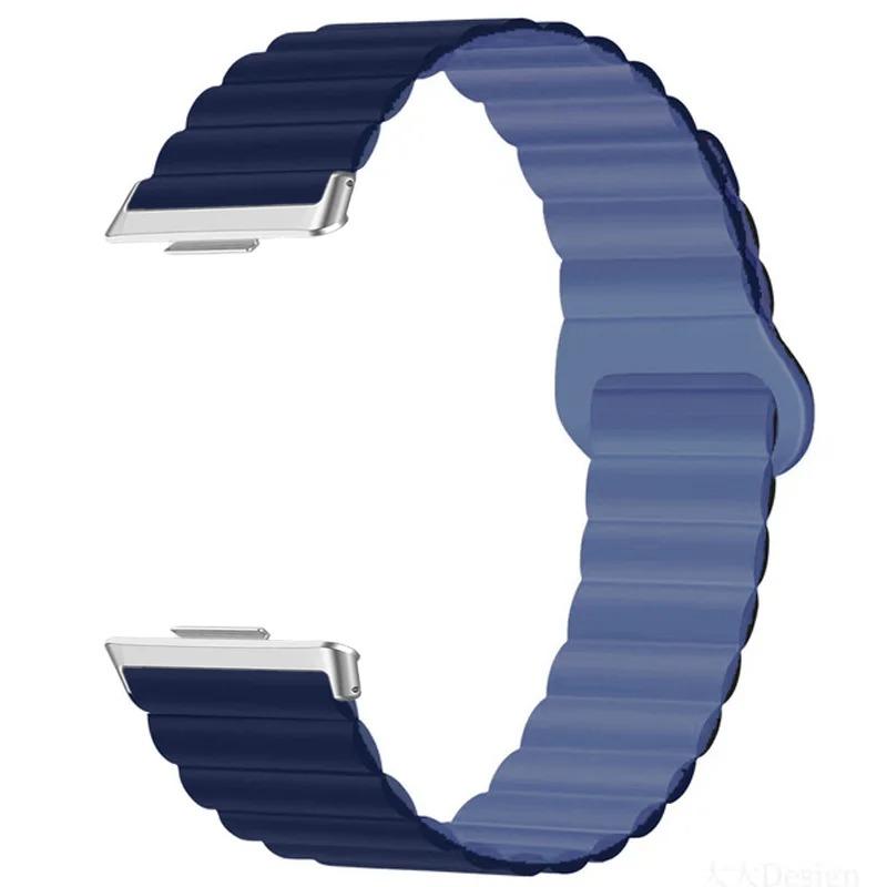Silicone Sport Watchband For Huawei Watch Fit 4 Fit 4Pro Fit 3 Magnetic Loop Bracelet For Huawei Watch Fit3 Smartwatch Wristband