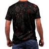 Halloween All Over Print T Shirt, Cute Pumpkin Graphic Tee for Women Men