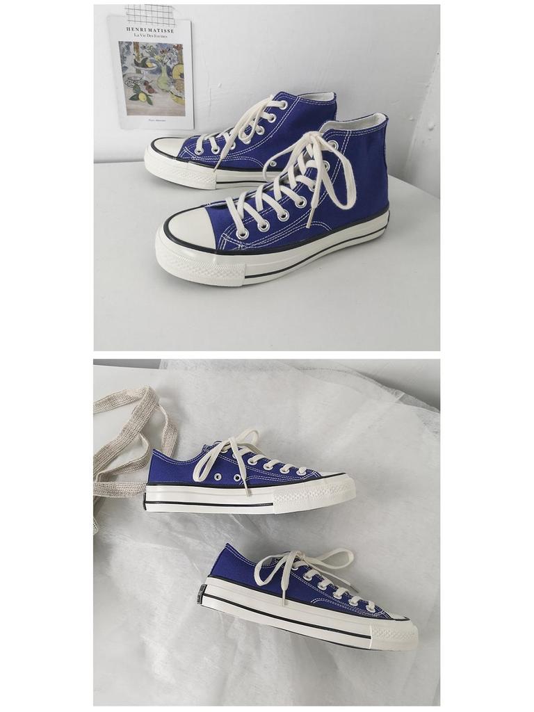 Evening Star EVENSTAR Ulzzang Casual Canvas Shoes MIS-18 for Students & Couples