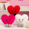 Plush Doll PP Cotton Filling Valentine's Day Heart Pillow Romantic Red